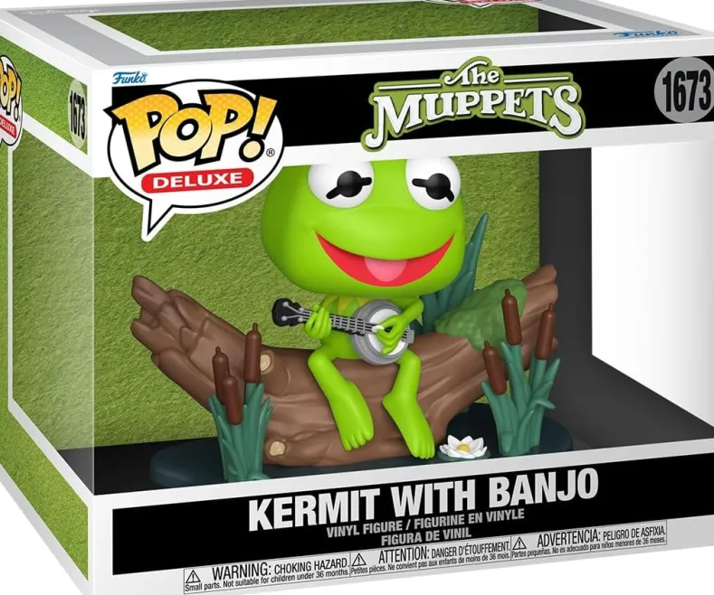 Funko Pop! Deluxe - Muppets - Kermit with Banjo #1673