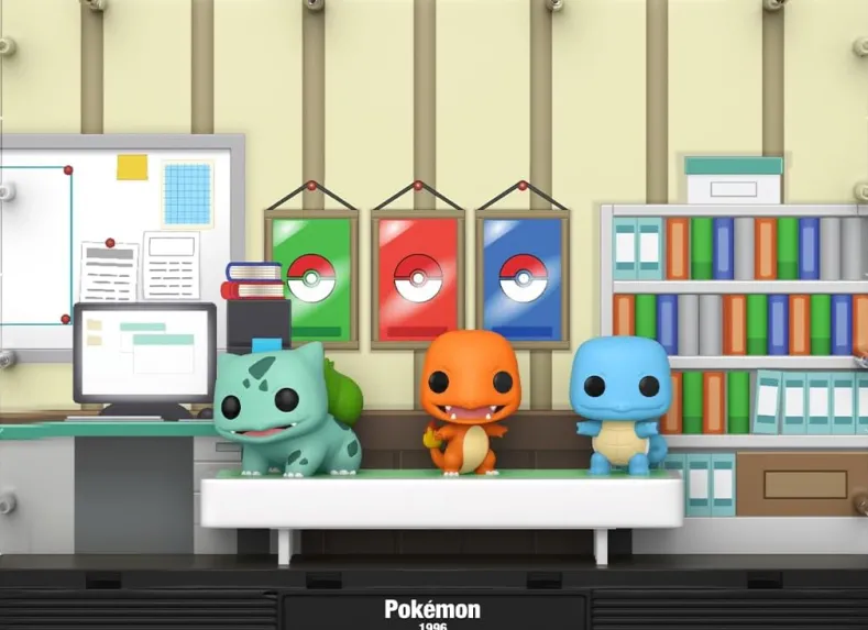 Funko Pop! Deluxe - Pokemon Kanto Starters 1996 #01