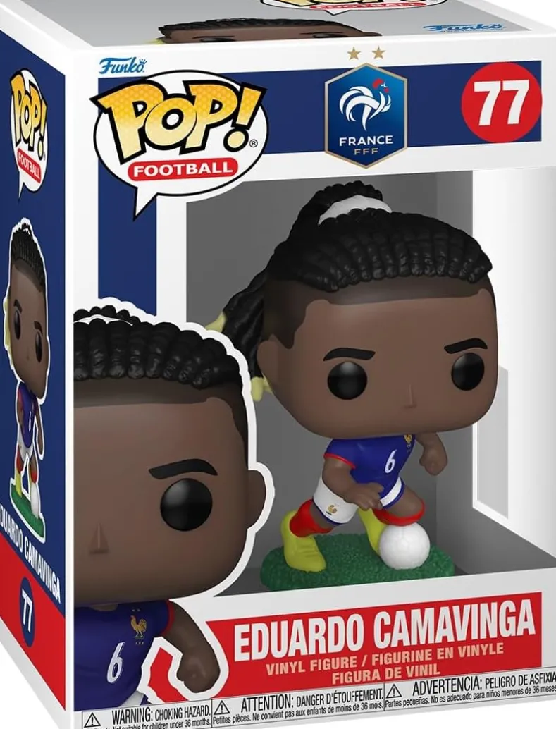 Funko Pop! - Footbal France - Eduardo Camavinga #77