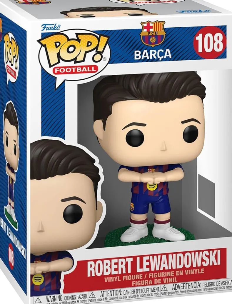 Funko Pop! - Football Barcelona Lewandowski (Goal Celebration) #108