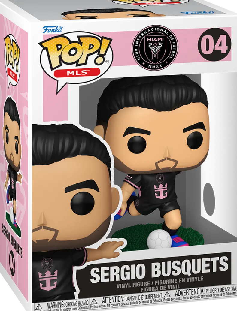 Funko Pop! - Football Inter Miami Sergio Busquets #04