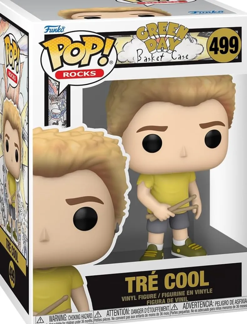 Funko Pop! - Green Day Tre Cool (Basket Case) #499