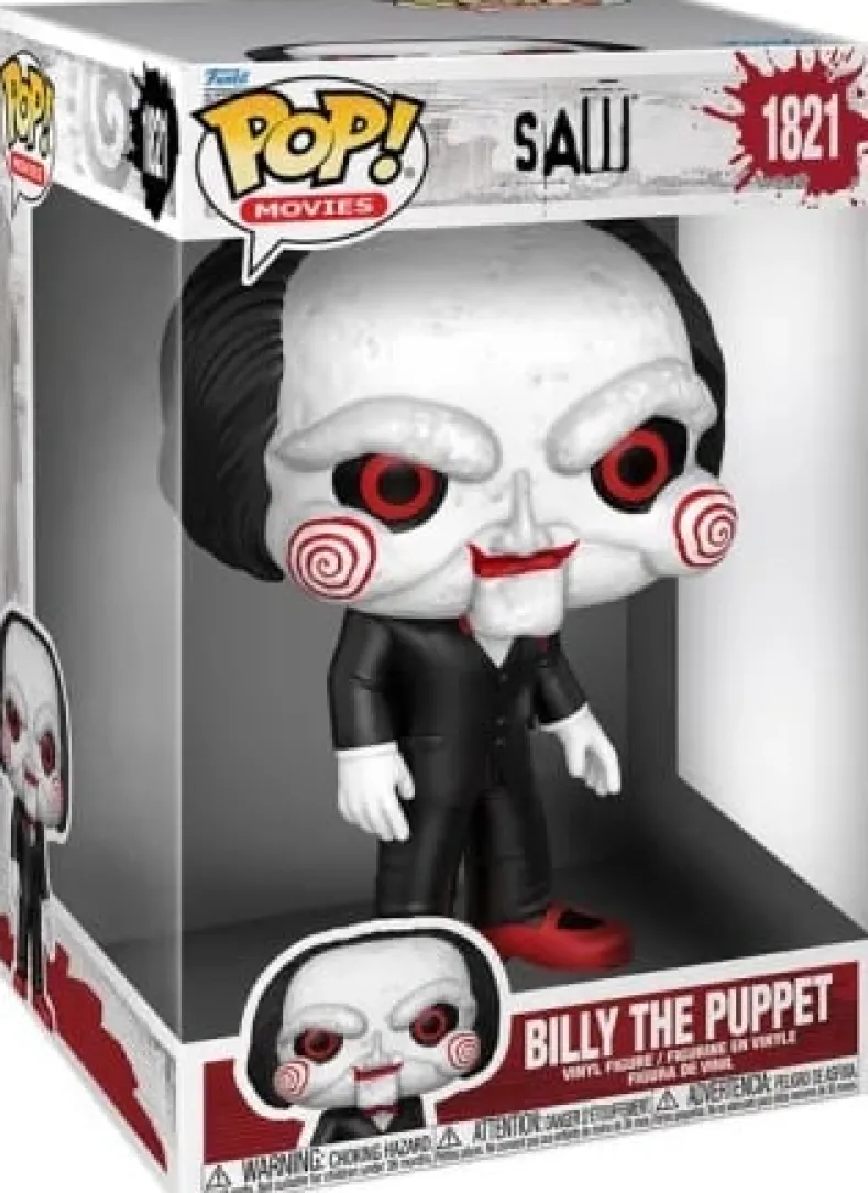 Funko Pop! Jumbo - SAW - Billy The Puppet #1821