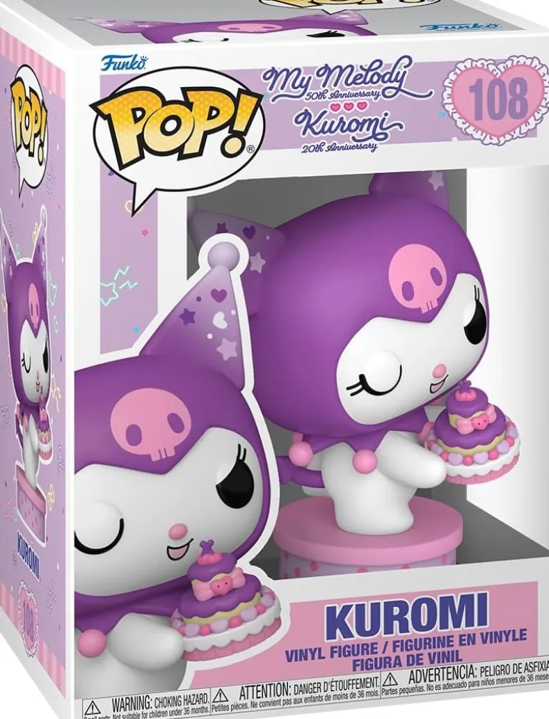 Funko Pop! - Kuromi 20th Anniversary - Kuromiwith Cake #108