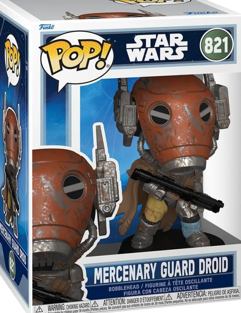 Funko Pop! - Mandalorian & Grogu - Mercenary Guard Driod #821