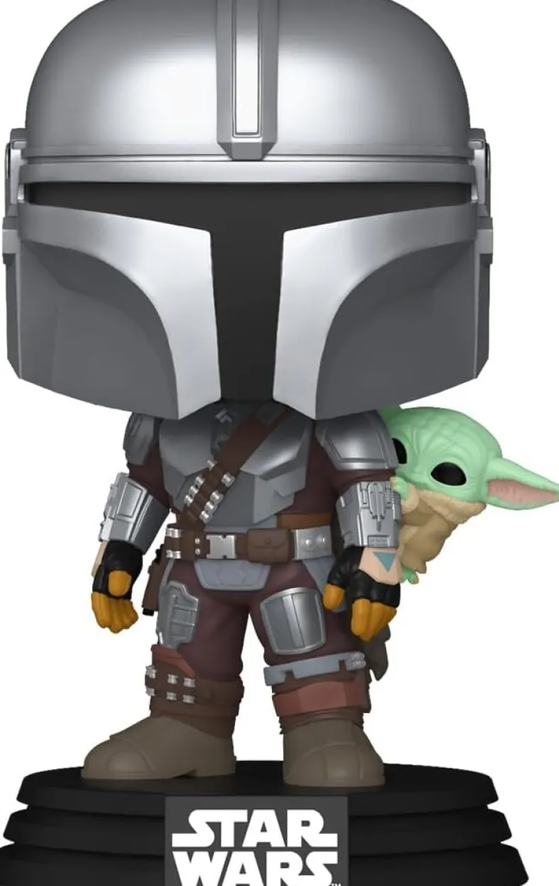 Funko Pop! - Mandalorian & Grogu - Mandalorian with Grogu #818