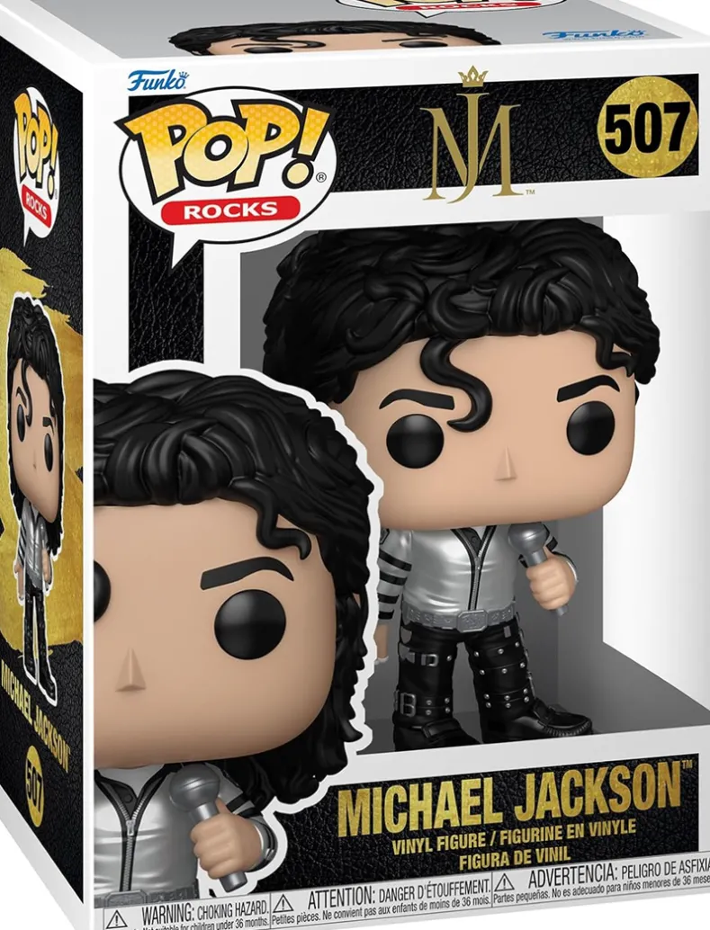 Funko Pop! - Michael Jackson - Bad Tour (Metallic) #507