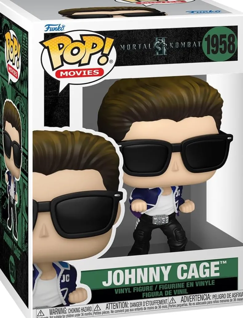 Funko Pop! - Mortal Kombat - Johnny Cage #1958