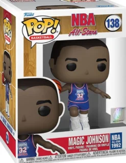 Funko Pop! - NBA Legends Magic Johnson (Blue All Star Uniform 1991) #138