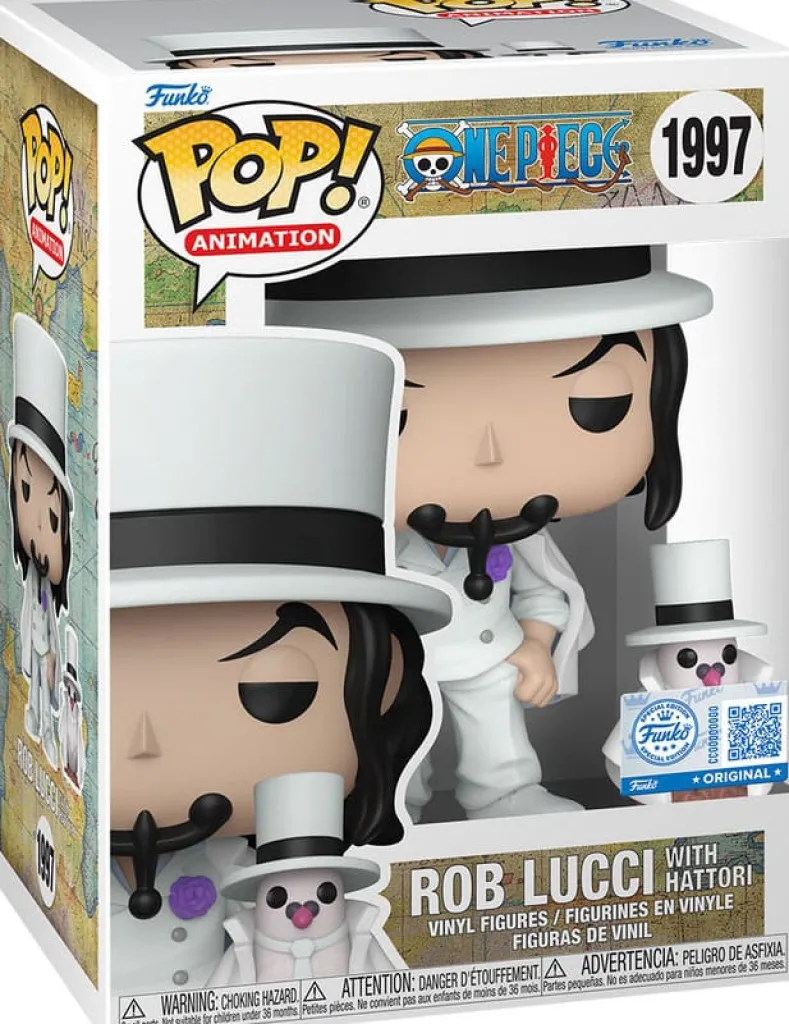 Funko Pop! - One Piece - Rob Lucci with Hattori #1997