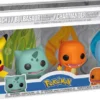 Funko Pop! - Pokemon Kanto Starters (4-pack)