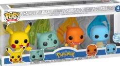 Funko Pop! - Pokemon Kanto Starters (4-pack)