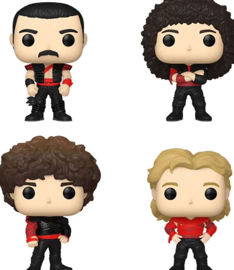 Funko Pop! - Queen Radio Gaga (4-pack)