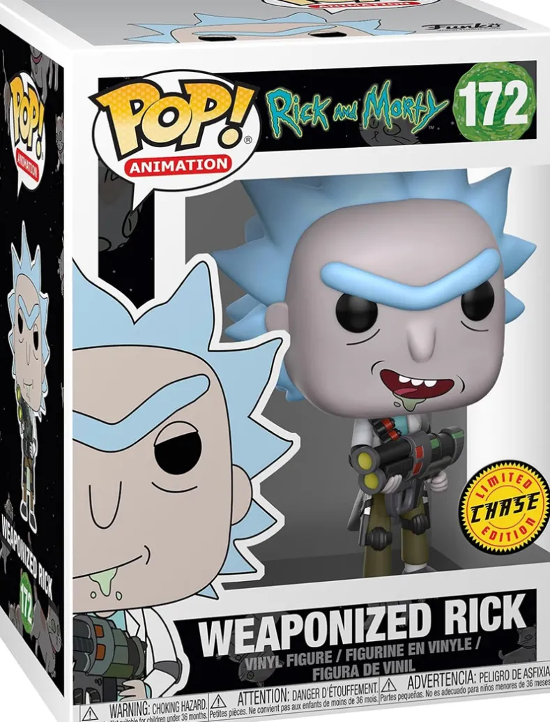 Funko Pop! - Rick & Morty - Weaponized Rick Chase Variant #172