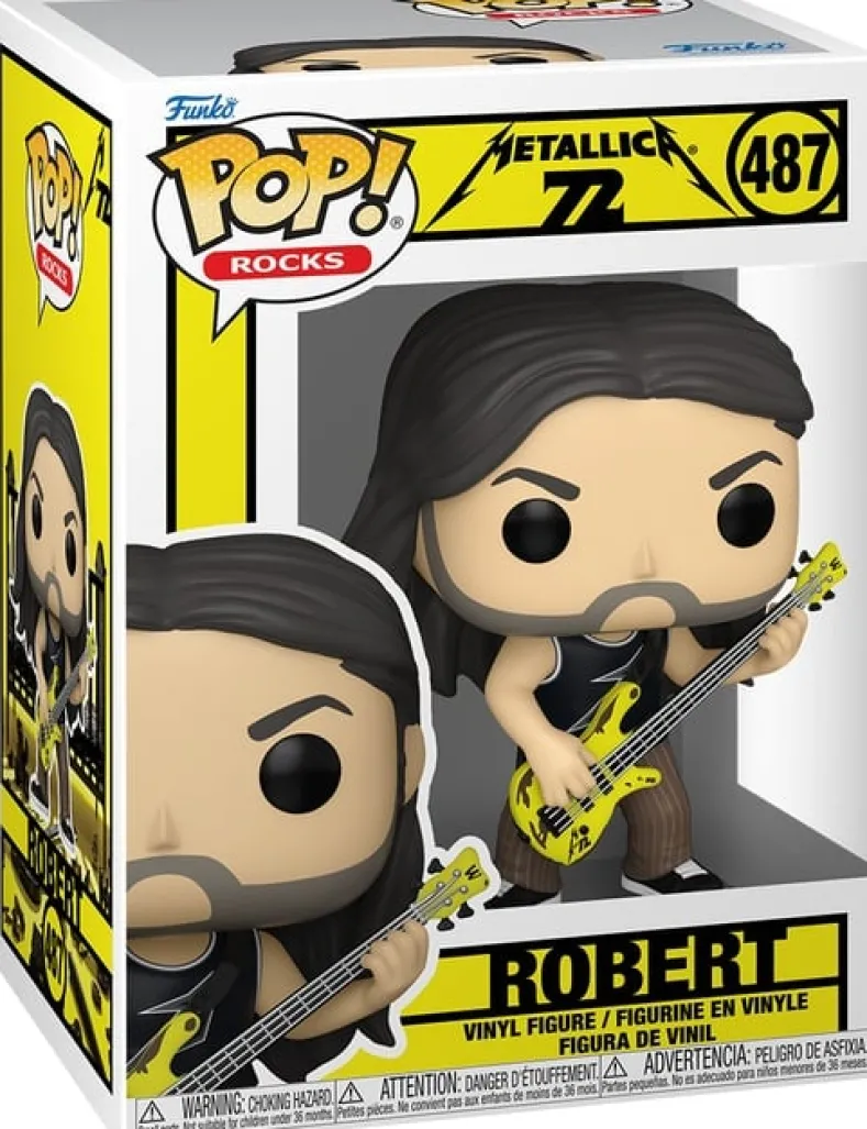 Funko Pop! - Rocks Metallica Robert (72) #487