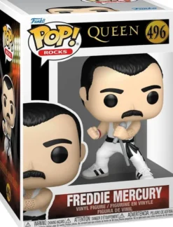 Funko Pop! - Rocks - Queen - Freddy Mercury (White Singlet) #496
