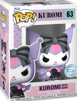 Funko Pop! - Sanrio - Kuromi with Baku #63