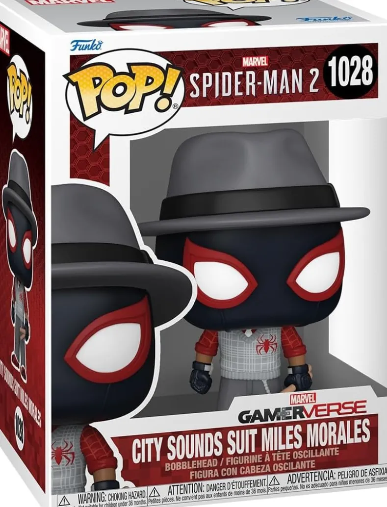 Funko Pop! - Spider-Man 2 City Sounds Miles Morales #1028