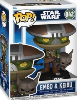 Funko Pop! - Star Wars - Mandalorian & Grogu - Embo & Keibu #842