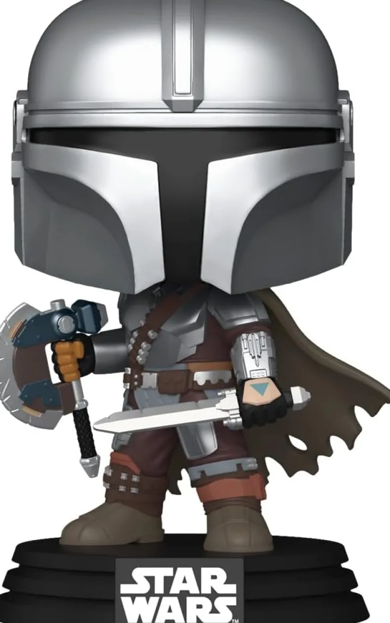 Funko Pop! - Star Wars - Mandalorian & Grogu - The Mandalorian Dual Wield #844