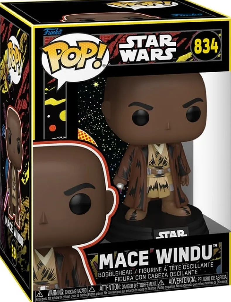 Funko Pop! - Star Wars May the Fourth - Mace Windu (Retro) #834