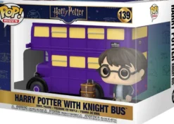 Funko Pop! Super- Harry Potter - Harry with Knight Bus #139