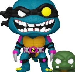 Funko Pop! - Teenage Mutant Ninja Turtles Slash & Pre-mutated Slash #1558