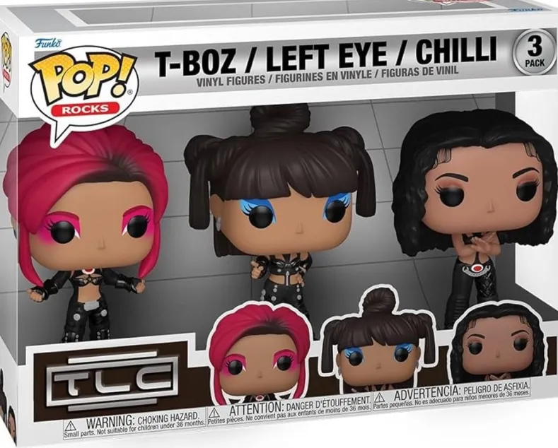 Funko Pop! - TLC (T-Boz, Left Eye, Chilli) 3 pack Scrubs #3