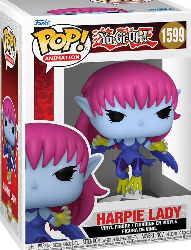 Funko Pop! - Yu-Gi-Oh! Harpy Lady with #1599