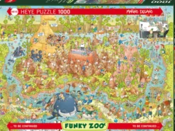 Funky Zoo - Australian Habitat Puzzel (1000 stukjes)