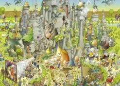 Funky Zoo - Jurassic Habitat Puzzel (1000 stukjes)