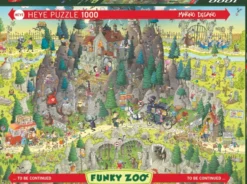 Funky Zoo - Transylvania Habitat Puzzel (1000 stukjes)