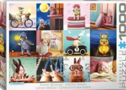 Funny Bunnies Puzzel (1000 stukjes)