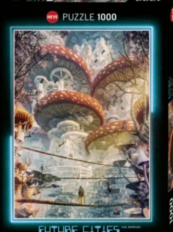 Future Cities - Shroomland Puzzel (1000 stukjes)