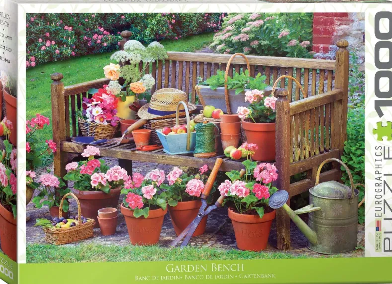Garden Bench Puzzel (1000 stukjes)
