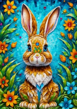 Garden Bunny Puzzel (1000 stukjes)