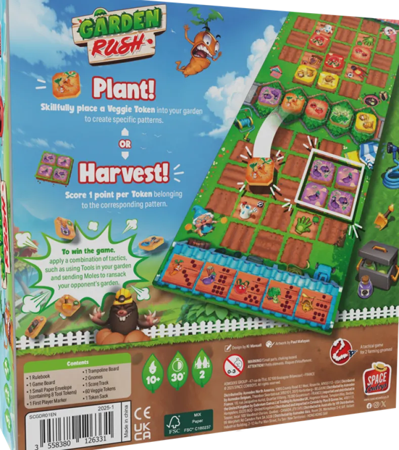 Garden Rush - Board game