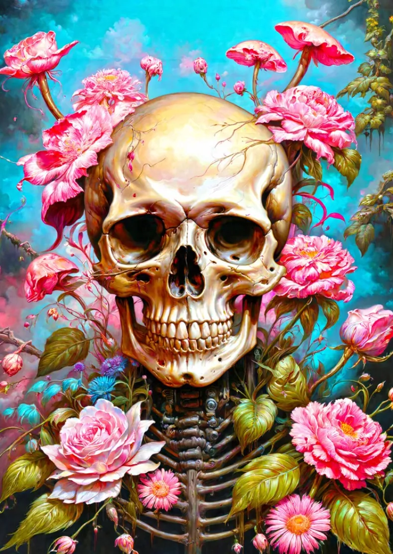Garden Skeleton Puzzel (1000 stukjes)