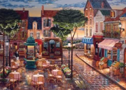 Geschilderd Parijs Puzzel (1000 stukjes)