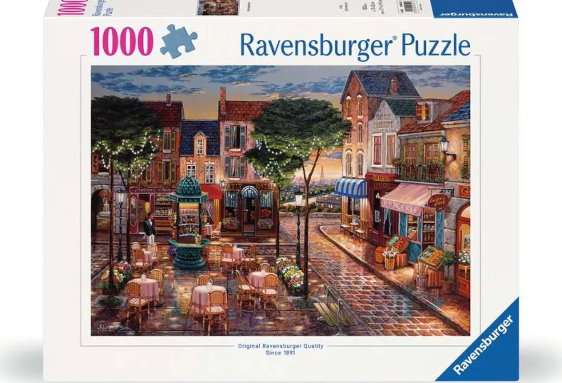 Geschilderd Parijs Puzzel (1000 stukjes)