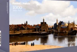 Gezicht op Delft - Johannes Vermeer Puzzel (1000 stukjes)