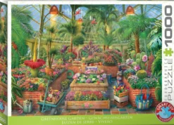 Glazen Tuin Serre Puzzel (1000 stukjes)