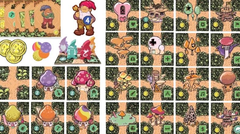 Gnome Village - Deluxe Bordspel