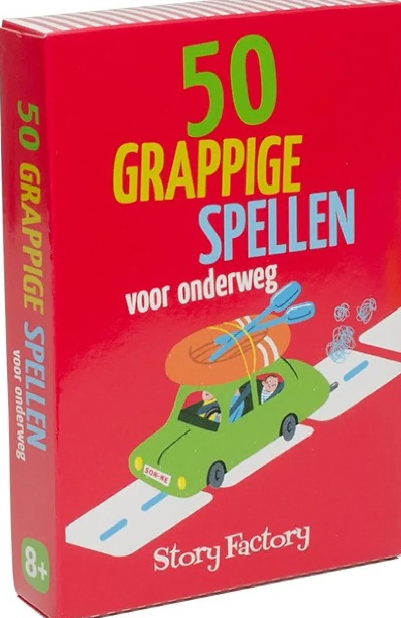 50 grappige spellen voor onderweg