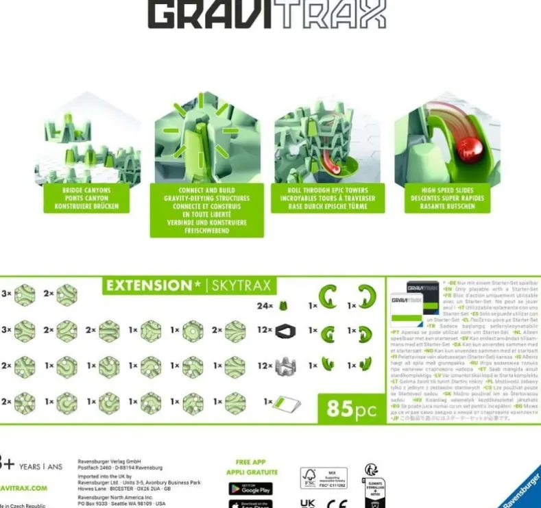GraviTrax - Base Action Extension - Skytrax