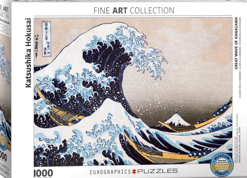 Great Wave of Kanagawa Puzzel (1000 stukjes)