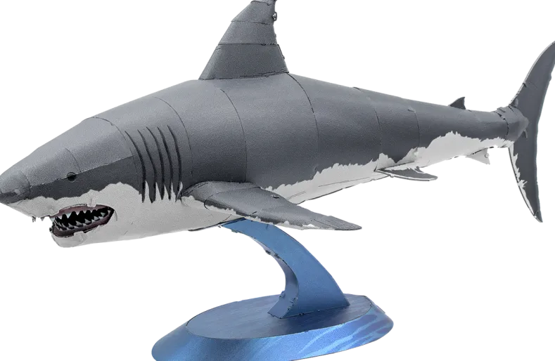 Great White Shark in Color Bouwpakket