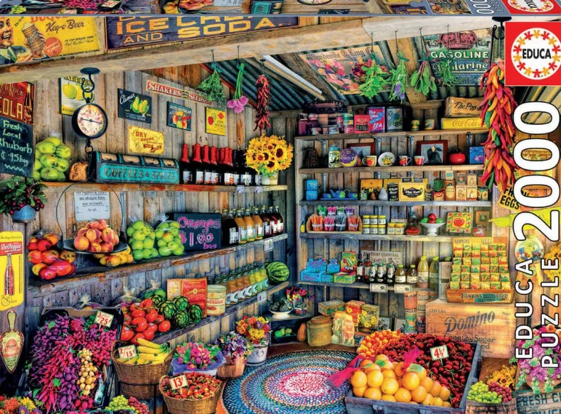 Grocery Shop Puzzel (2000 stukjes)