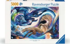 Groot vliegerfestival bij Dag en Nacht Puzzel (5000 stukjes)