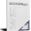 Grote Scoreblok XL (100 vellen)
